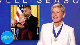 Ellen Almost Gave Her Writer the Medal of Freedom by Accident