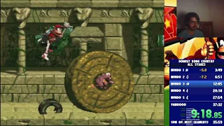 Speedrun Donkey Kong Country 1 All Stages PB 36:10