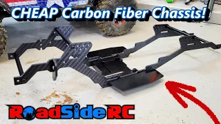 Traxxas TRX-4 Cheap Carbon Fiber Chassis (Injora Chassis Installed!)