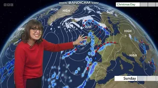 Susan Powell BBC Weather 2022 12 24