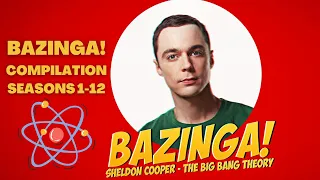 The Big Bang Theory | SHELDON COOPER'S BAZINGA COMPILATION😁