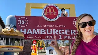 🍔 The first McDonald's is a Museum with EVERY HAPPY MEAL TOY in existence! San Bernardino, CA