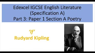 Analysis of 'If-' by Rudyard Kipling