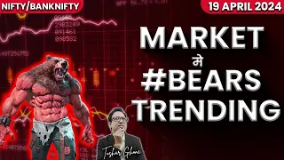 Nifty Prediction  & Bank Nifty Analysis for Friday | 19th April 2024 |#nifty #banknifty