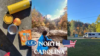 Vlog: North Carolina, Camping// 🇺🇸Жизнь в Америке🇺🇸 // FLEX PROGRAM🇺🇸🇺🇸