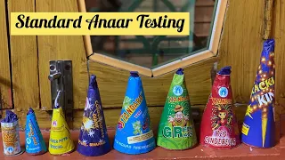 Standard Fireworks Flower Pots which is good ? #diwali #anaar #flowerpots #crackerstesting #standard