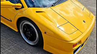 Lamborghini Diablo SV joins the grid @ Supercar Fest 2022 #supercars #lamborghini #diablosv #v12