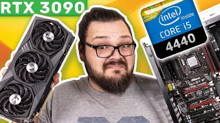 RTX 3090 + Core i5 4440 | How Much Does It Suck?!