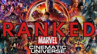 MCU RANKED -  From Worst to Best - All 39 Marvel TV Shows and Movies - Minutes in the Multiverse