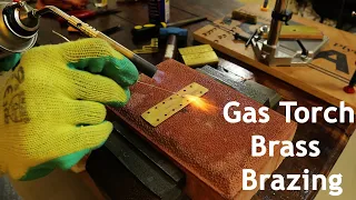 How to Join BRASS Metals || BRAZING || Gas Torch