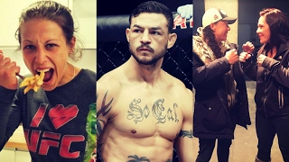 Joanna Jedrzejczyk vs Jessica Andrade at UFC 211; Cub Swanson on Artem Lobov fight