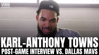 Karl-Anthony Towns Reacts to Dallas Mavs Taking 3-0 Lead vs. Minnesota in WFC, "Annoying" Slump