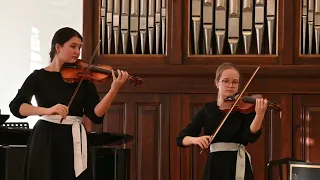 Вивальди. Концерт для двух скрипок ля минор, 1 часть