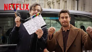 Theo James & Daniel Ings Take A Tour Of London | Netflix