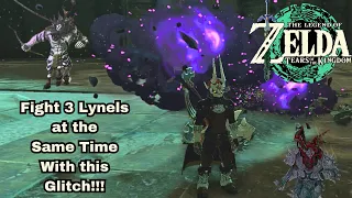 How to Fight 3 Lynels at the Same Time in Tears of the Kingdom!