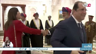 جلالة السلطان المعظم وفخامة الرئيس المصري يعقدان جلسة مباحثات رسميَّة بقصر العلم العامر
