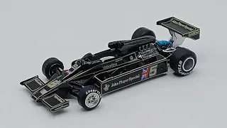 MINIGT | 1/64 SCALE | LOTUS 78 #5 | 1977 PRESENTATION CAR