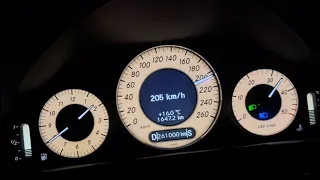 Mercedes E320 CDI W211 V6 224ps Acceleration
