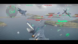 Brutal J-35 Strike Fighter  Modern Warships Gameplay