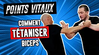 Comment tétaniser le biceps avec les Points Vitaux (Kyusho Jitsu - Self défense)