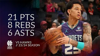 Tre Mann 21 pts 8 rebs 6 asts vs Hawks 23/24 season