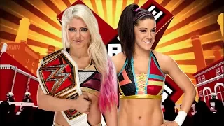 WWE Extreme Rules 2017 | Alexa Bliss vs Bayley (Kendo Stick on a Pole Match)