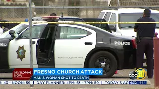 Woman and man killed in shooting outside of Southwest Fresno church