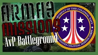 Aliens vs Predator Battleground - one of the best ArmA 3 missions