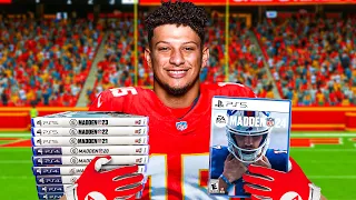 Scoring 1 IMPOSSIBLE Touchdown With Patrick Mahomes In EVERY Madden!