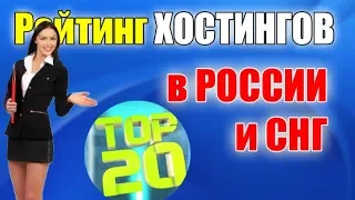 Рейтинг хостингов 2021 в России и СНГ