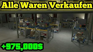 GTA 5 Online | Smugglers Run DLC | Hangar | Alle Waren Verkaufen !!!