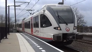 GTW 652 komt aan op Station Heerlen Woonboulevard