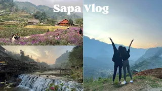 Sapa Travel Vlog! 🇻🇳 | 3D2N / Catcat village, Trekking villages, Fansipan Mountain ⛰🍻