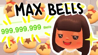 How to Max Bells FAST and EASY!! | Animal crossing New Horizons
