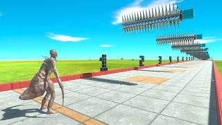 Passage of Spiky Rotators - Animal Revolt Battle Simulator