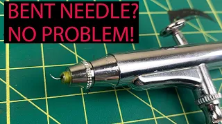 How To Fix A Bent Airbrush Needle