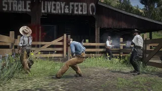 Red Dead Redemption 2 QuickDraws (No Deadeye)  (No crosshair)