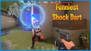 Funniest Shock Dart...Valorant Funny & Best Moments Ep 151