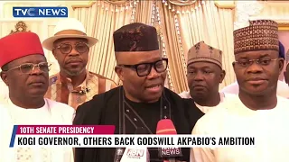 Kogi Governor, Yahaya Bello, Others Back Godswill Akpabio's Ambition