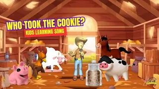 Who Took The Cookie? (Farm Animals Version) | Kids Songs