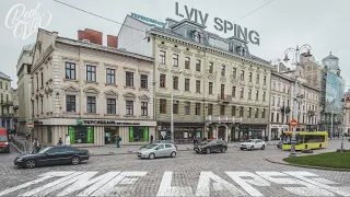TIME LAPSE Lviv spring 2021 HYPERLAPSE Osmo pocket 2 DJI Ukraine