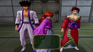 Rurouni Kenshin PS2 emulator. Kenshin vs Sojiro boss fight.