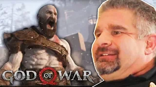 Dad Reacts to God of War - E3 Gameplay Trailer!