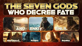 Seven Gods Who Decree Fate - Anu, Enlil, Enki, Ninhursaĝ, Nanna, Utu and Inanna