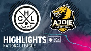 HC Lugano – HC Ajoie 5-1 (1-1; 2-0; 2-0)