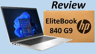 HP EliteBook 840 G9 NoteBook (new laptop 2022) Full Review !