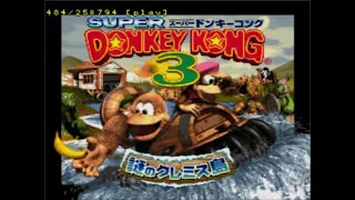 【ma ryu DKC3 Hack】スーパードンキーコング3 Any% 1:09:40【TAS】