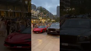 Evening in Monte Carlo #lifestyle #Monaco #luxury #money #rich #millionaire #shorts