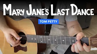 🎸 "Mary Jane's Last Dance" guitar lesson w/ chords (Tom Petty)