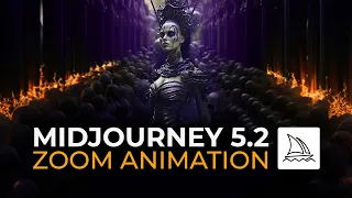 Midjourney 5.2 seamless zoom animation in After Effects